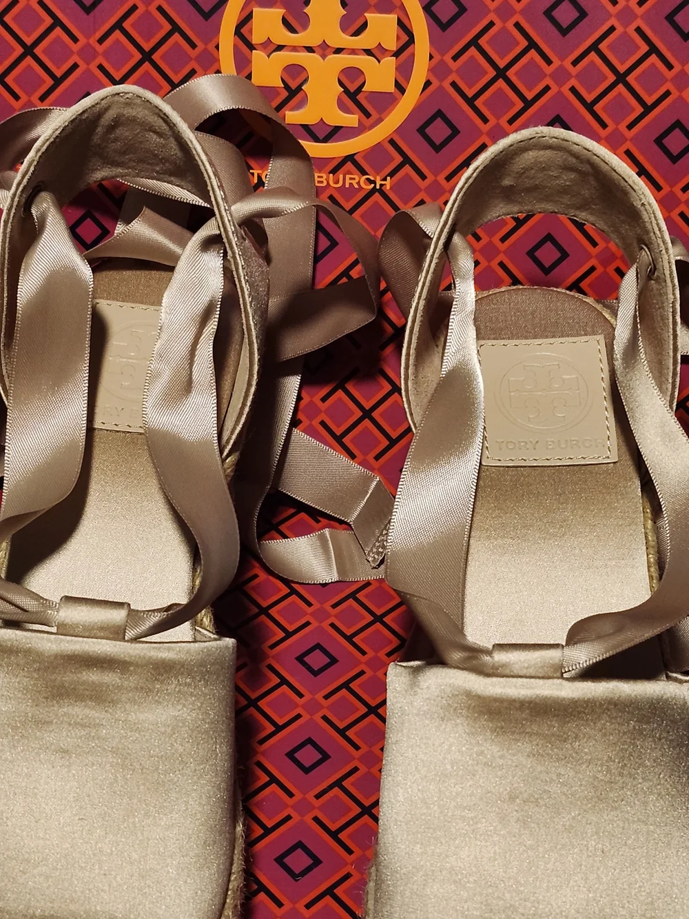 Tory Burch design ankle ties